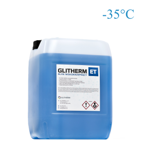 Glikol etylenowy 20 l ET -35 C niebieski płyn do pomp ciepła do -35 C płyn solarny GLITHERM