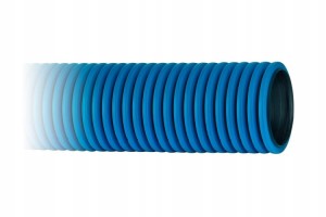 Rura osłonowa do kabli HDPE 2W Fi 110 niebieska sztanga 6 m