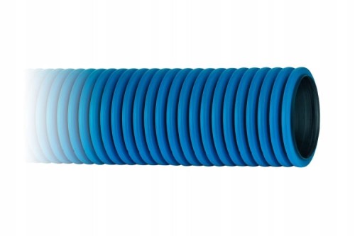 Rura osłonowa do kabli HDPE 2W Fi 110 niebieska sztanga 6 m