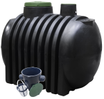 Zbiornik na deszczówkę 4000 L dropWATER 4.0 Marseplast 4000 l zbiornik na wodę deszczową 4000 l