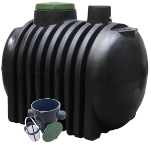 Zbiornik na deszczówkę 4000 L dropWATER 4.0 Marseplast 4000 l zbiornik na wodę deszczową 4000 l