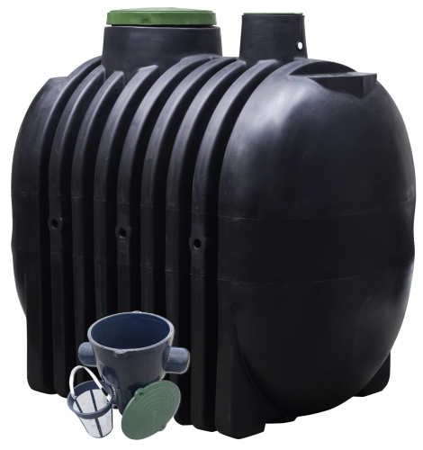 Zbiornik na deszczówkę 5000 L dropWATER 5.0 Marseplast 5000 l zbiornik na wodę deszczową 5000 l