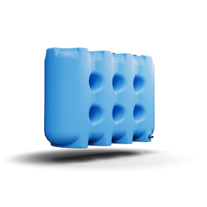 Zbiornik na deszczówkę 4000 l Kingspan AquaBank® SLIM 4000 l zbiornik na wodę deszczową 4000 l niebieski