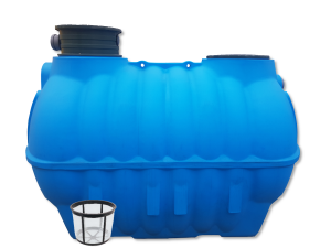 Zbiornik na deszczówkę 2500L BOLT 2500 Marseplast z filtrem