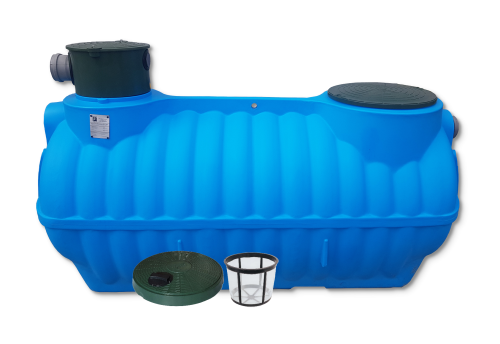 Zbiornik na deszczówkę 1000L BOLT 1000 Marseplast – z filtrem i pokrywą deszczową