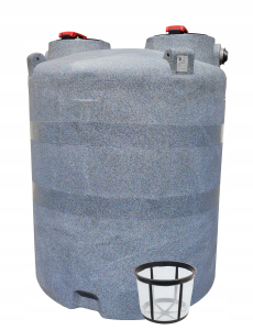 Zbiornik na deszczówkę 3000 L AQUATOWER 3000 zbiornik naziemny  na wodę deszczową 3000 l Marseplast