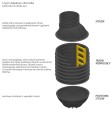 Studnia wodomierzowa z drabinką i pokrywą SW 1000 budowa Marseplast