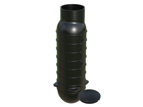 Zbiornik przepompowni ZP 800/2850 zbiornik przepompowni monolityczny z pokrywą V-1100 L H-2850 ZP Marseplast