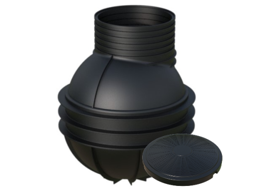 Zbiornik przepompowni ZP 1000/1350 zbiornik przepompowni monolityczny z pokrywą V-450 L H-1350 ZP Marseplast