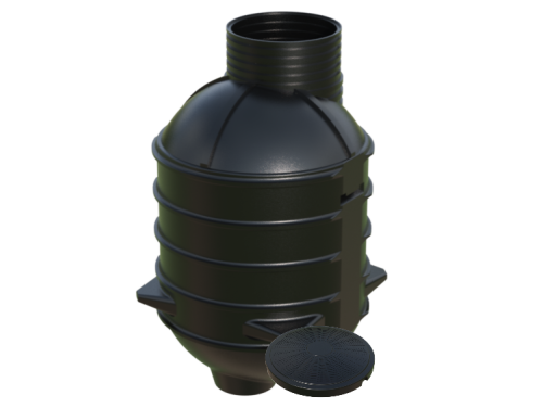 Zbiornik przepompowni ZP 1200/2100 zbiornik przepompowni monolityczny z pokrywą V-1520 L H-2100 ZP Marseplast