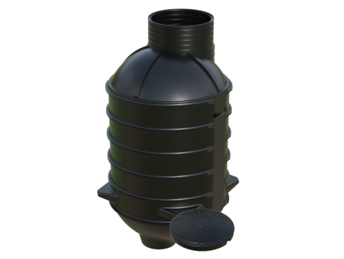 Zbiornik przepompowni ZP 1200/2350 zbiornik przepompowni monolityczny z pokrywą V-1815 L H-2350 ZP Marseplast