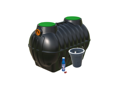 Osadnik gnilny 2500 L BOLT 2.5  Marseplast jednokomorowy osadnik gnilny 2500 l - Biopreparat na rozruch GRATIS