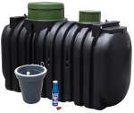 Osadnik gnilny 2000 L WATER 2.0 dwukomorowy osadnik gnilny 2000 l Marseplast - Biopreparat na rozruch GRATIS
