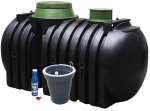 Osadnik gnilny 3000 L WATER 3.0 dwukomorowy osadnik gnilny 3000 L Marseplast - Biopreparat na rozruch GRATIS