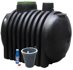 Osadnik gnilny 4000 L WATER 4.0 jednokomorowy osadnik gnilny 4000 L Marseplast - Biopreparat na rozruch GRATIS