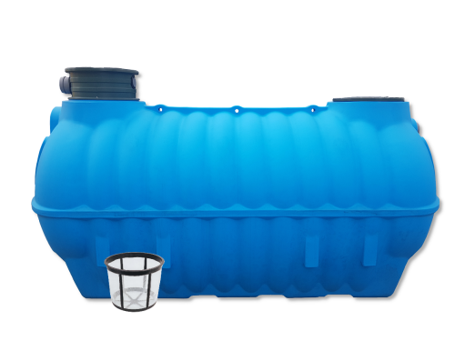 Zbiornik na deszczówkę 3500L BOLT 3500 Marseplast z filtrem