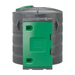 Zbiornik na paliwo 2500L JFC DUO – dwupłaszczowy zbiornik na olej napędowy z dużą szafą dystrybucyjną