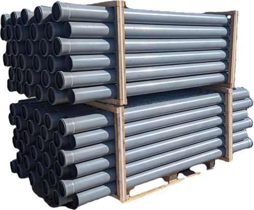  Rura kanalizacyjna wewnętrzna szara PVC-U 110x2000x2,2 mm - paleta 120 szt. 