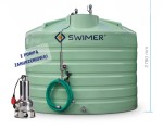 Zbiornik na RSM 22000 l SWIMER AGRO TANK FUJP Optimum Flex z pompą
