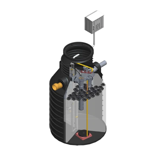 Oczyszczalnia biologiczna JFC Hydro-Cycle HC 5 dla 8-10 osób