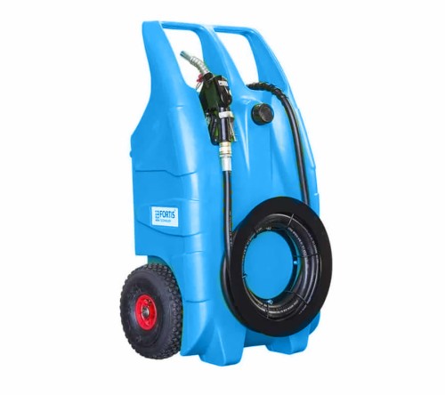 Mobilny zbiornik na AdBlue 100 L FORTIS BOX Żółw A02 z akumulatorem