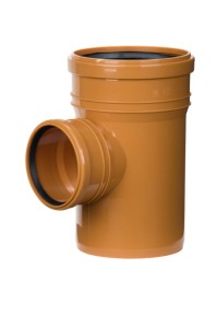 Trójnik redukcyjny PP 200/160/90° oranż LEO MINOR