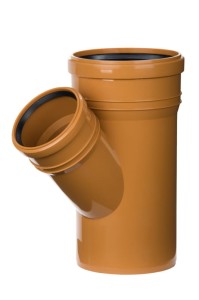 Trójnik redukcyjny PP 200/160/45° oranż LEO MINOR