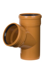 Trójnik kanalizacyjny PP 160/160/67° oranż LEO MINOR