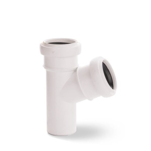 Trójnik kanalizacyjny PP 32/32/67° biały