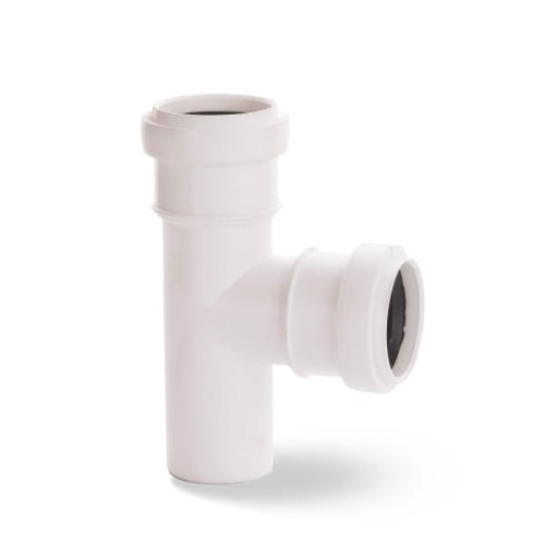 Trójnik kanalizacyjny PP 32/32/90° biały