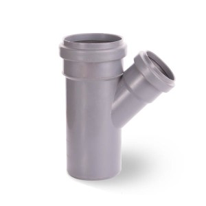 Trójnik kanalizacyjny PP 75/50/45° szary 