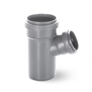 Trójnik kanalizacyjny PP 75/50/67° szary 