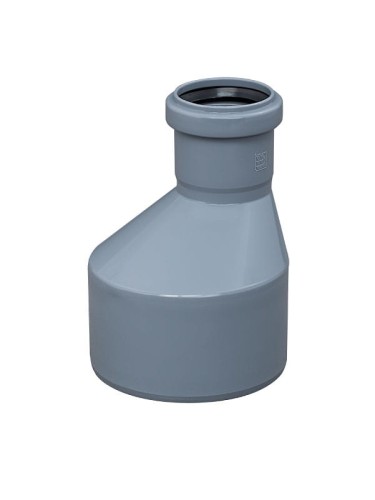 Redukcja kanalizacyjna prosta PP 110/50 szara