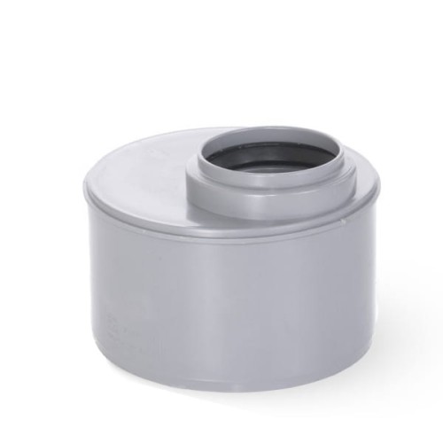 Redukcja kanalizacyjna krótka PP 110/75 szara