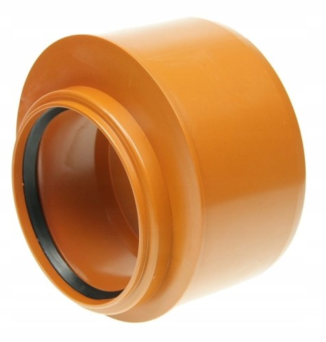 Redukcja kanalizacyjna krótka PP 160/110 oranż AQUER 