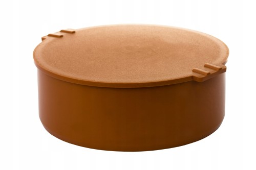 Korek kanalizacyjny PP 125 oranż AQUER 