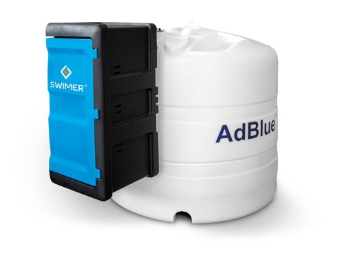 Zbiornik na AdBlue® z szafą 5000 L SWIMER ELJPS OPTIMUM