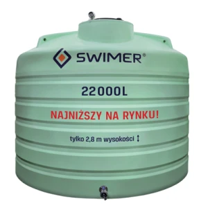 Zbiornik na RSM 22000 L jednopłaszczowy SWIMER FUJP Basic