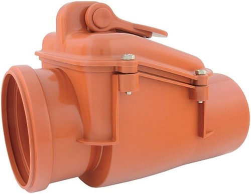 Zasuwa burzowa PP 110 oranż AQUER