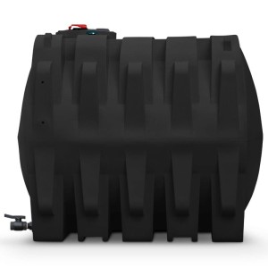 Zbiornik na deszczówkę 2500 L SWIMER FUJP zbiornik na wodę deszczową 2500 BASIC czarny 