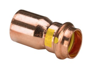 Mufa redukcyjna 28x18 miedź Viega Profipress GAZ