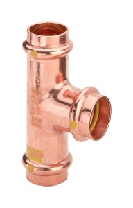 Trójnik 28x15x28x90 miedź Viega Profipress GAZ