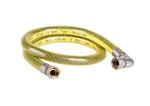 Przewód przyłączeniowy do gazu z kolanem CMG 1/2" DN 12x500 mm DIAMOND Flex