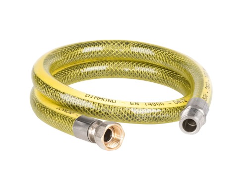 Przewód przyłączeniowy do gazu CMG 1/2"WZ DN 12x500 mm DIAMOND Flex