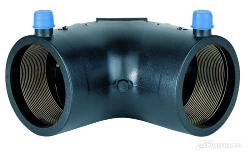 Kolano elektrooporowe PE100 SDR11 DN 50/90 mm GAZ/WODA