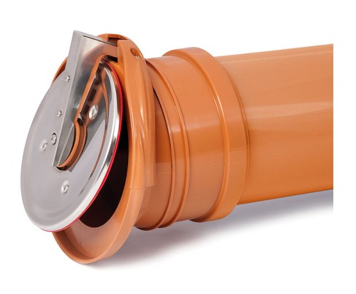 Zasuwa burzowa końcowa Ø110 Karmat