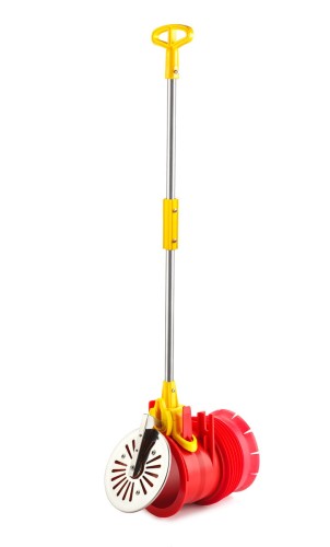 Uniwersalna zasuwa burzowa do kinety z wyjmowaną klapą Ø200 Karmat