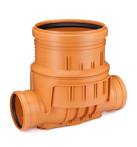 Kineta przelotowa Ø 315/160  do rury gładkiej Karmat