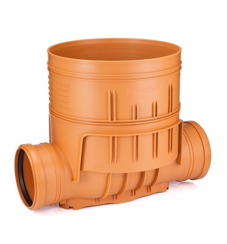 Kineta przelotowa Ø 315/160  do rury karbowanej Karmat