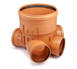 Kineta zbiorcza bosy koniec Ø 400/160  do rury gładkiej Karmat